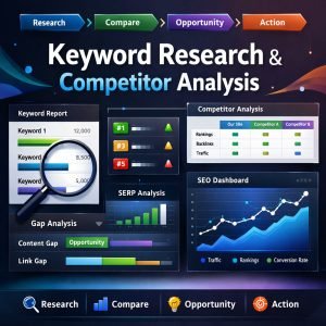 Keyword Research & Competitor Analysis ( One Time)