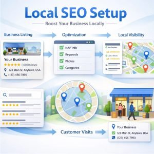 Local SEO Setup (GMB + Local Keywords)