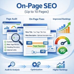 On-Page SEO (Up to 10 pages)